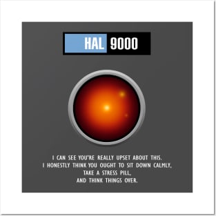 HAL 9000 Take a Pill Posters and Art